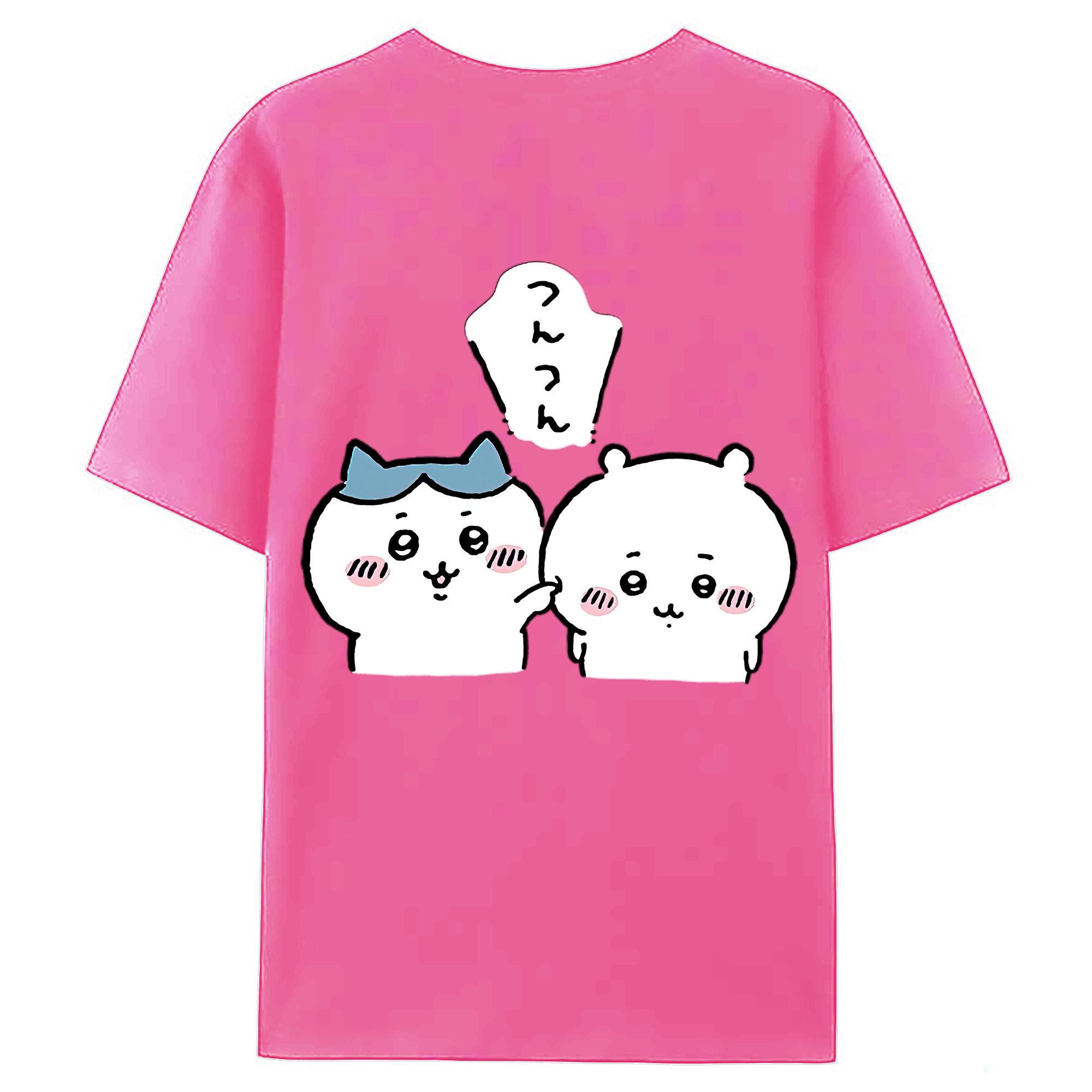 （画像用） ちいかわ ちいかわ Chii-kawa chiikawa レディース半袖Tシャツ(バックプリント)